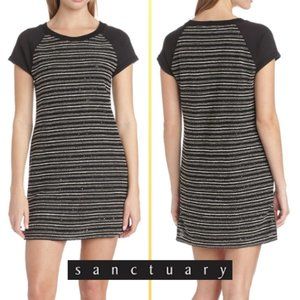 Anthro Sanctuary Metallic Sparkle Knit Dress